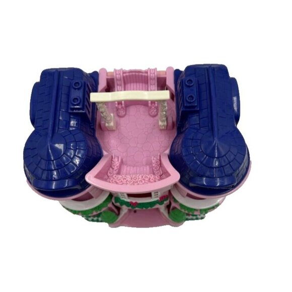 Fisher Price VTG 2001 Loving Family Sweet Streets Pink Townhouse No Front Door - Picture 15 of 16